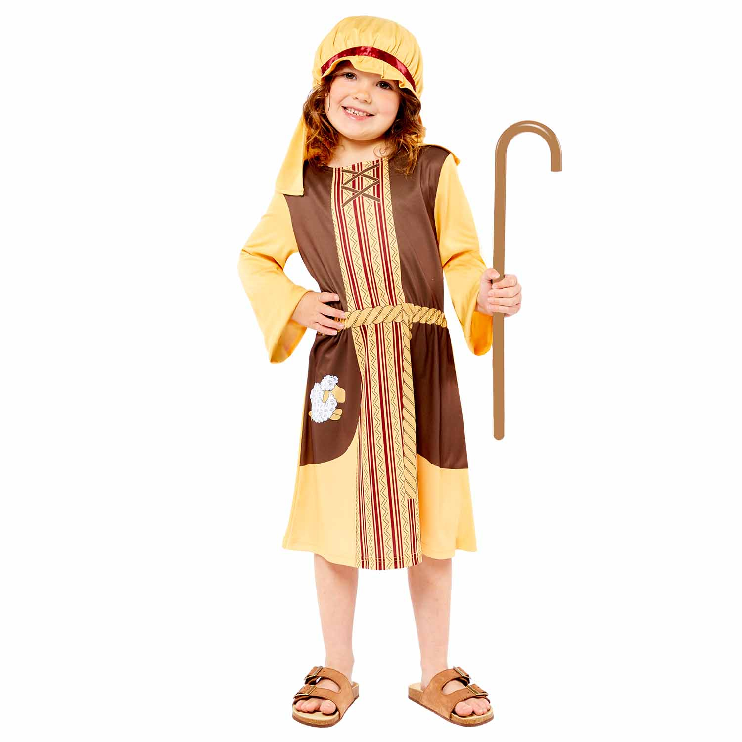 Girl shepherd nativity on sale costume